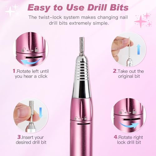 Biutee Nail Dust Collector 5 en 1 80W Máquina Profesional miniatura 2