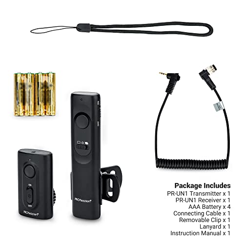 Profezzion [164'] Wireless Shutter Release Remote Control For Nikon Z8 D850 D500 D5 D810 D810A D800 D700 D4S D4 D3 D3S D3X D2H D2X D2Hs D2Xs Camera, Radio Control Shutter Release With Aaa Battery #TOP5