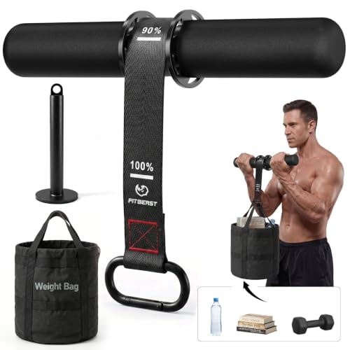 FitBeast Wrist Roller with Weight Bag