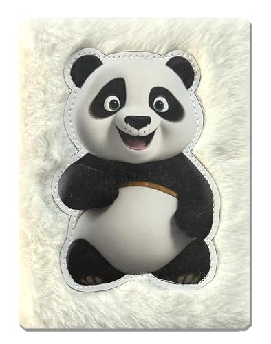 Jiada A6 Size Soft Fur Plush Fabric Diary/Personal Notebook Cute Animal Print - Panda (B0D1Y3GVHG) Amazon Price History, Amazon Price Tracker