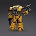 JOYTOY Warhammer 40,000 1/18 Action Figure Imperial Fists Legion Cataphractii Terminator Squad Legion Cataphractii with Chainfist Collection Model Birthday Gifts