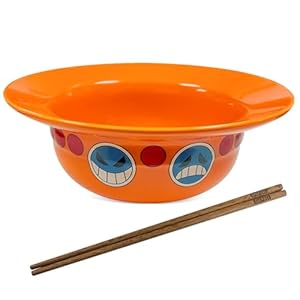 Bocguy One Piece Ace Ramen Schüssel Set