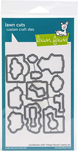 Lawn Fawn Lawn CUTS Dies VILLG, Village Heroes