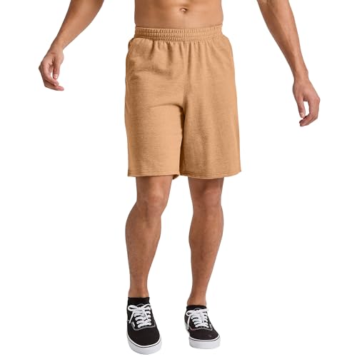 Short de survêtement Hanes en tissu éponge homme pour le sport