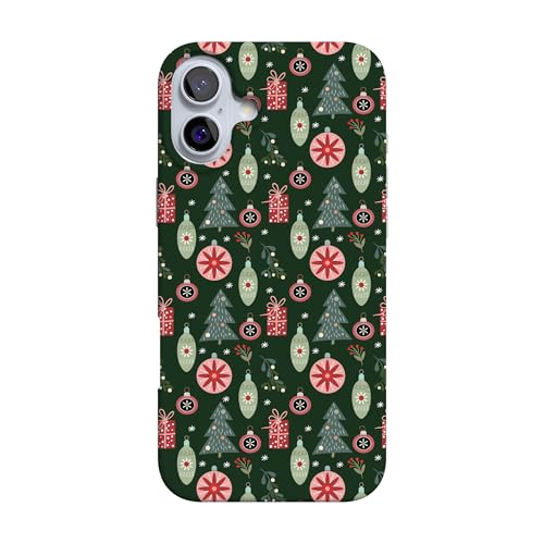 Casely iPhone 16 Case | Tinsel Town | Christmas Ornament | Compatible with MagSafe | Classic Ultra Slim Design