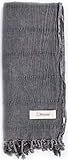 Bersuse 100% Cotton Troy Stonewashed Handloom Turkish Towel-33X70 Inches, Black
