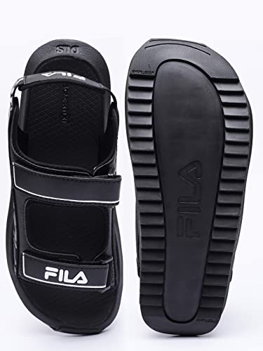 Image of Fila Unisex BLK GARRAMO Plus Sandals 3