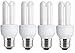 Price comparison product image 4 x TESCO Energy Saving 11W (=54W-60W) E27 ES CFL Light Bulbs, Edison Screw, 620-660 Lumen, 10 Years, 827 2500K Warm White