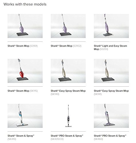 Ai-Vacuum Shark Steam And Spray Mop Cleaning Pads 6 Pc, For S3101, S3102, S3250, S3251, Sk115, Sk140, Sk141, Sk435Co, Sk460 #TOP1