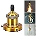 ARTIBETTER E27 Vintage Lamp Socket Pendant Light Socket Replacement Antique Retro Hanging Lamp Holder for Industrial DIY Lighting