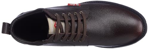Image of Lee Cooper Men's Brown Workwear Lace-Up Shoes