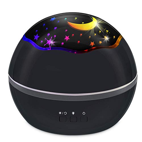 Night Light Projector – Star/Ocean with Fish Dolphin Shark All-in-one Light Projector