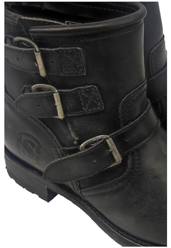 Sendra Bottines Biker Chiquita Deep Lav.Wax modèle 11296 vieilli couleur noire, Noir - Wax, 35 EU – vue 5