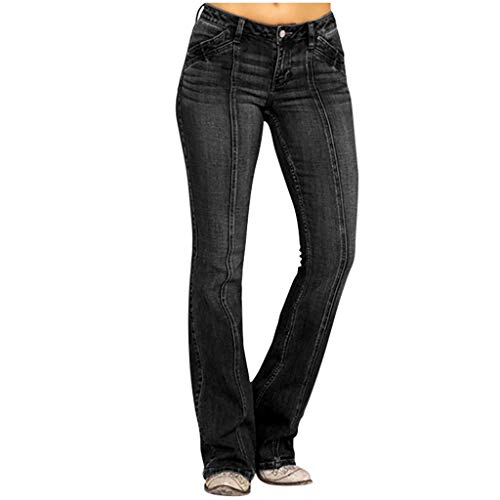 Jean évasé pour femme taille haute parfait pour le bureau