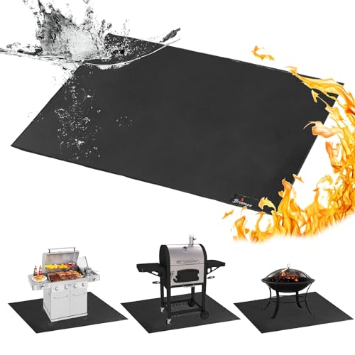 Under Grill Mats for Outdoor Grill - 48x40 Inch BBQ