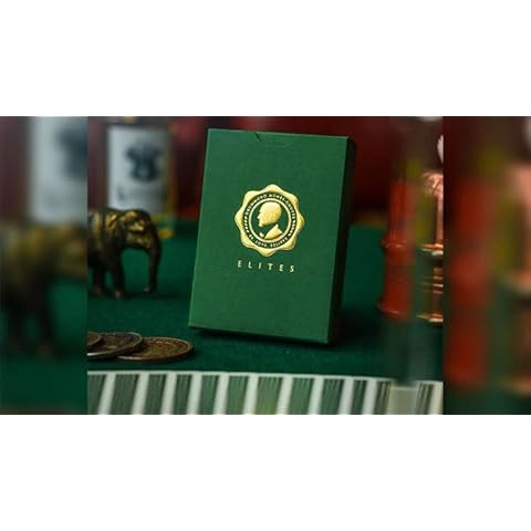 Murphy's Magic Supplies, Inc. DMC ELITES V4: Marked Deck (Forest Green Phantom Finish) Playing Cards (71777) Cover