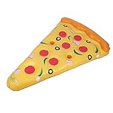 Ausla Fila de Pizza Inflable con Agua, Flotador de Piscina Inflable Resistente al desgarro para rebanadas de Pizza fácil de inflar para Piscina