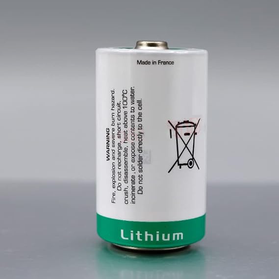 (50 Pack) LS33600 17000mAh 3.6V Battery for LS 33600 D Size 3.6V Lithium Thionyl Chloride Battery