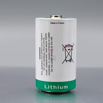 (50 Pack) LS33600 17000mAh 3.6V Battery for LS 33600 D Size 3.6V Lithium Thionyl Chloride Battery