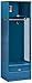 Salsbury Industries Open Access Standard Assembled Metal Locker, 6-Feet-18-Inch, Blue