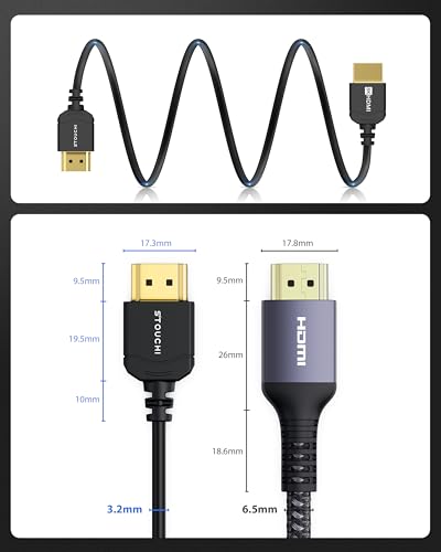 Stouchi Stouchi 2M 10K 8K HDMIケーブル 48Gbps の商品画像 5