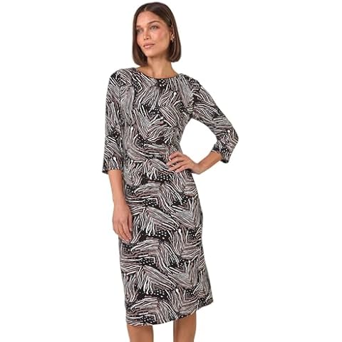 Roman Originals Ruched Waist Dress for Women Cover