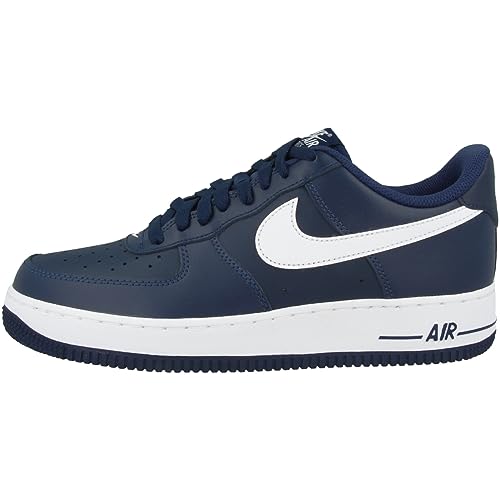 Nike Mens Air Force 1 Midnight Navy/White 488298 436 - Size 8.5
