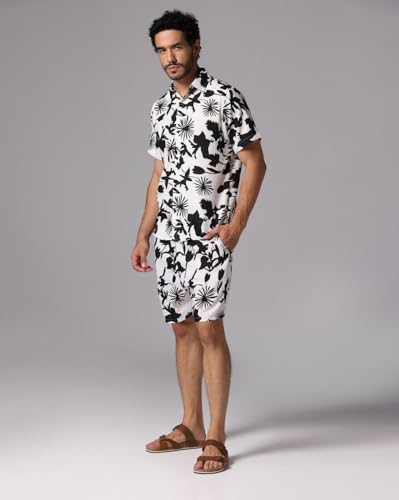 Image of DHRUVI TRENDZ Men Lycra Co-Ord Set