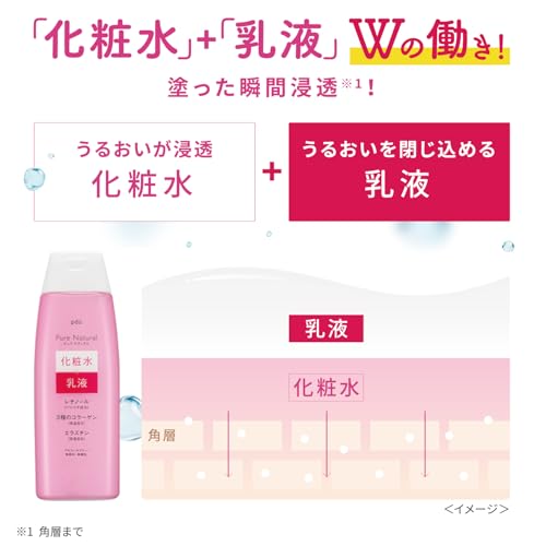 Pure NATURAL(ピュアナチュラル) エッセンスローション リフト N 210mL (× 2) - 画像5