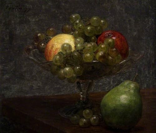 Tableau Toile Nature Morte Fantin-Latour pour Salon et Salle à Manger