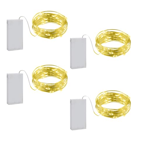 CANDLE CHOICE Outdoor Firefly Starry Fairy String Lights with Timer