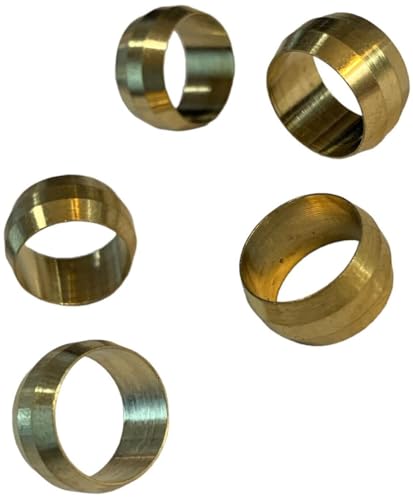 ACTIVLIFE for 5 PK of Plumbing Pneumatic Compression Sleeve Ferrule 3/16