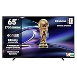 Hisense 164 cm (65 inches) E75Q Series 4K Ultra HD Smart 48W Speakers QLED TV 65E75Q (Black)
