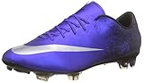 Nike Men's Mercurial Vapor X CR FG DEEP Royal Blue/Metallic Silver Shoes - 8A