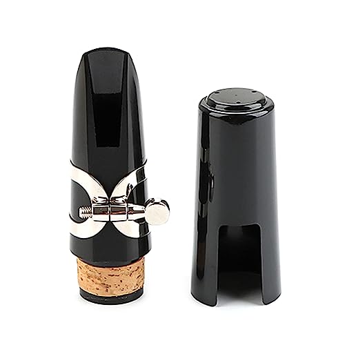 Flat Mouthpiece Clarinet Head Bakelite Mouthpiece Falling Tune B Head Blowing Clarinet Mouth Piece Ligature Kits