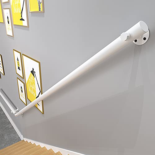 Rampe d'escalier décorative pour la maison bois blanc protecteur de loft - 2