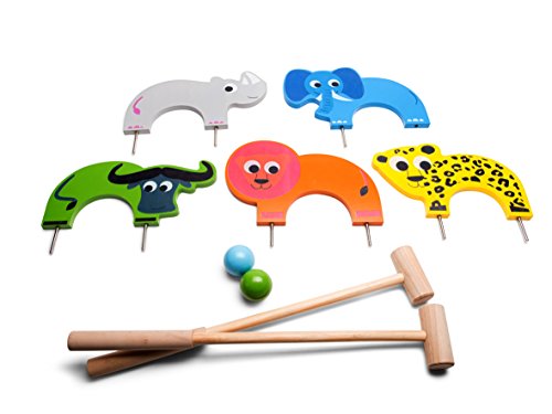 BuitenSpeel B.V. GA323 Krocket Jr. Big Five Spiel