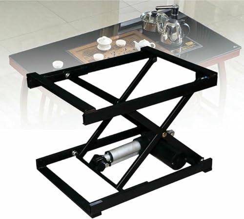 Table basse élévatrice électrique télécommandée 150kg support de levage pour table basse de salon