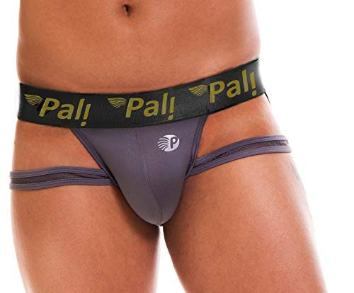 Pali Sexy Jockstrap Trunk Stretchy Boxer Briefs Short Leg Pants for Gay Men