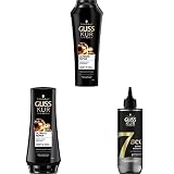 Gliss Kur Shampoo Ultimate Repair (250 ml) + Ultimate Repair Spülung (200 ml) + 7 Sec Express-Repair Kur Ultimate Repair (200 ml)
