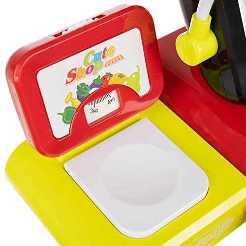 KRUZZEL Registrierkasse für Kinder Gewichtsrechner Geld 16877 – Bild 7