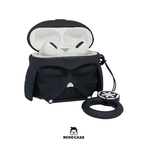 NERDCASE, Case, Capa, Capinha Protetora de Personagem, Silicone, Compatível com AirPods Pro 1 e 2