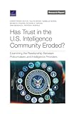 Has Trust in the U.S. Intelligence Community Eroded?: Examining the Relationship Between Policymakers and Intelligence Providers (Research Report)