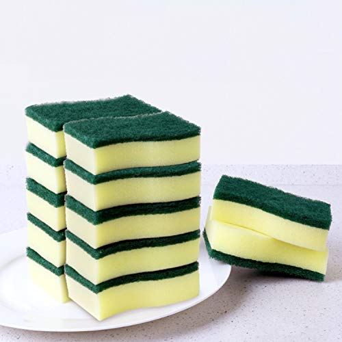 スポンジ Cleanhome キッチンスポンジ ウレタンスポンジ 掃除用品 泡立ち簡単 傷つけず 洗浄しやすい 12個セット