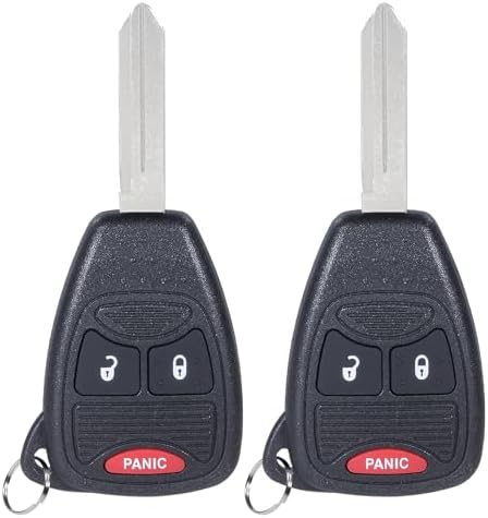 Vurkcy Key Fob Replacement For 2009-2018 Jeep Wrangler/ 10-17 Compass Patriot Car Keyless Entry Remote Control, OHT692713AA, 4 Buttons, 2Pcs, Keyless - View #4