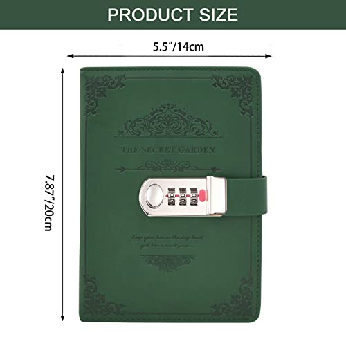 NectaRoy Retrò Vintage PU Pelle Diario Taccuino