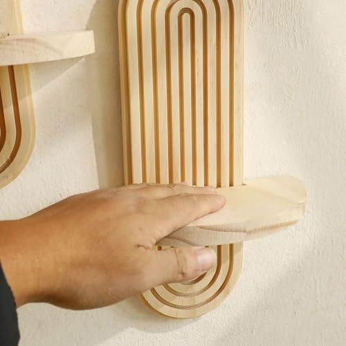 Étagère boho pour chambre de bébé et entrée | Rangement esthétique - 8