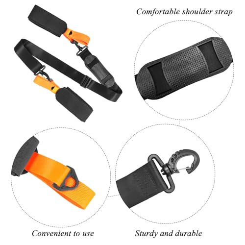 FDGGT 1 Stück Skigurte, Skibindungen, Verstellbare Skigurte, Skischultergurte, Skizubehör