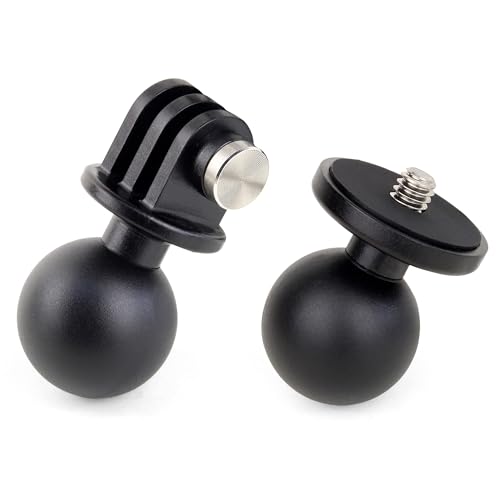 SOONSUN 2 adattatori per montaggio a sfera da 2,5 cm per supporti RAM di