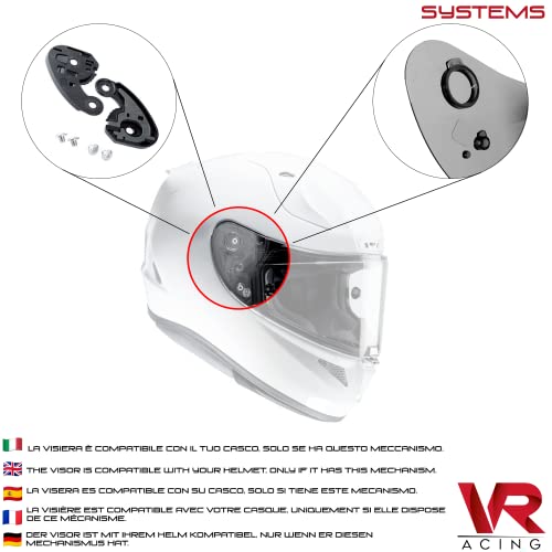 VRacing Visiera Casco HJC Rpha-11 Rpha-70 Pinlock
